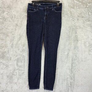Armani Exchange Super Skinny Jeans Womens 27 Dark Wash Mid Rise Stretch Denim